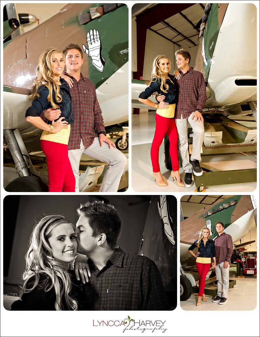 Dallas Wedding Photographer | Cavanaugh Flight Museum | Lyncca Harvey Photography