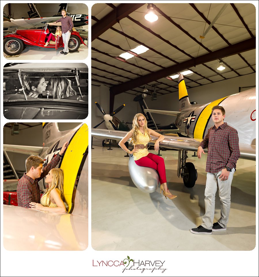 Dallas Wedding Photographer | Cavanaugh Flight Museum | Lyncca Harvey Photography
